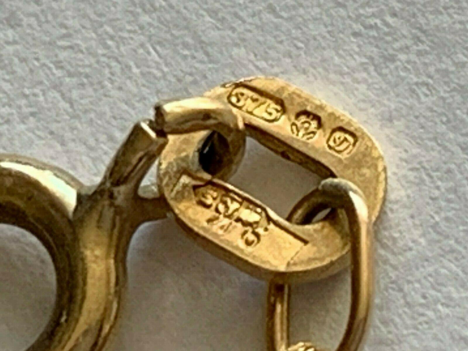 9ct Gold Vintage Braided Necklace In Good Condition In London, GB