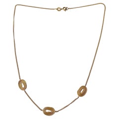 9ct Gold Vintage Choker African Inspired