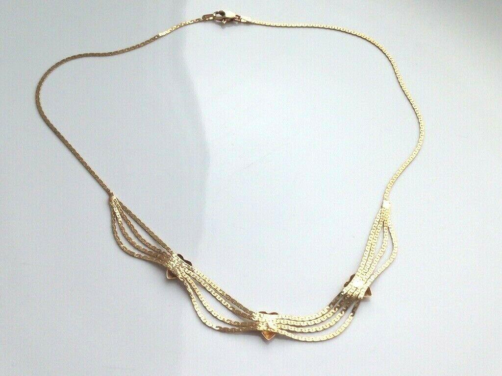 9ct Gold Vintage Necklace 1