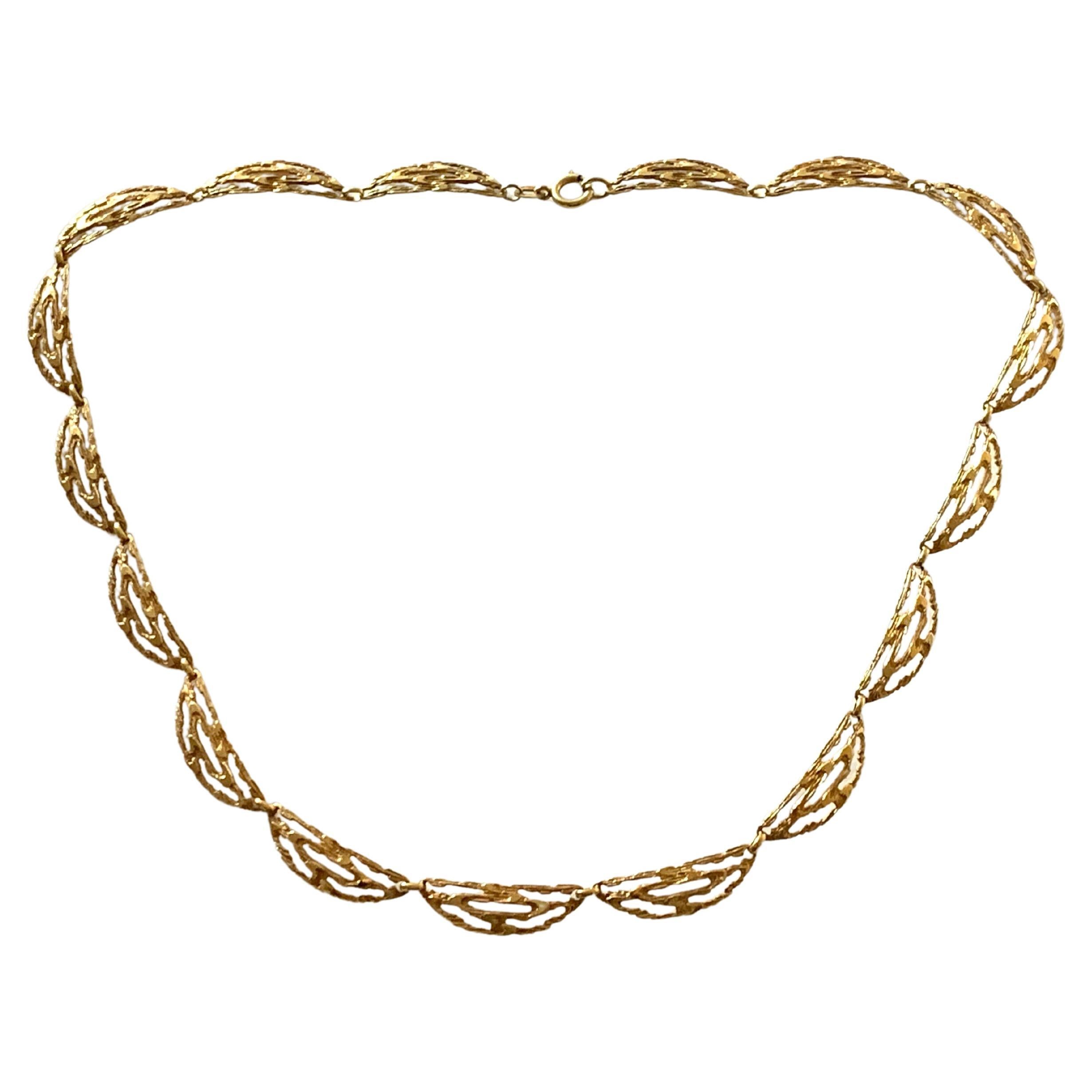 9ct Gold Vintage Necklace