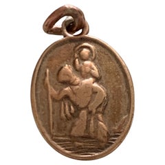 9ct Gold Vintage St.Christopher