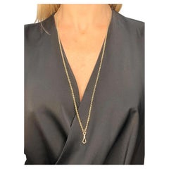 Antique 9ct Rose Gold Edwardian 30 1/2 Inch Faceted Round Belcher Chain, Swivel Clasp