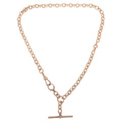 9ct Rose Gold Fob Chain