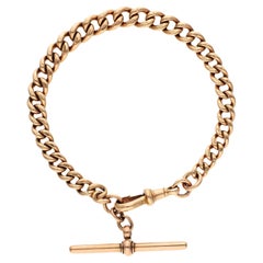 Pulsera Graduada de Oro Rosa de 9 ct 28,30 gramos
