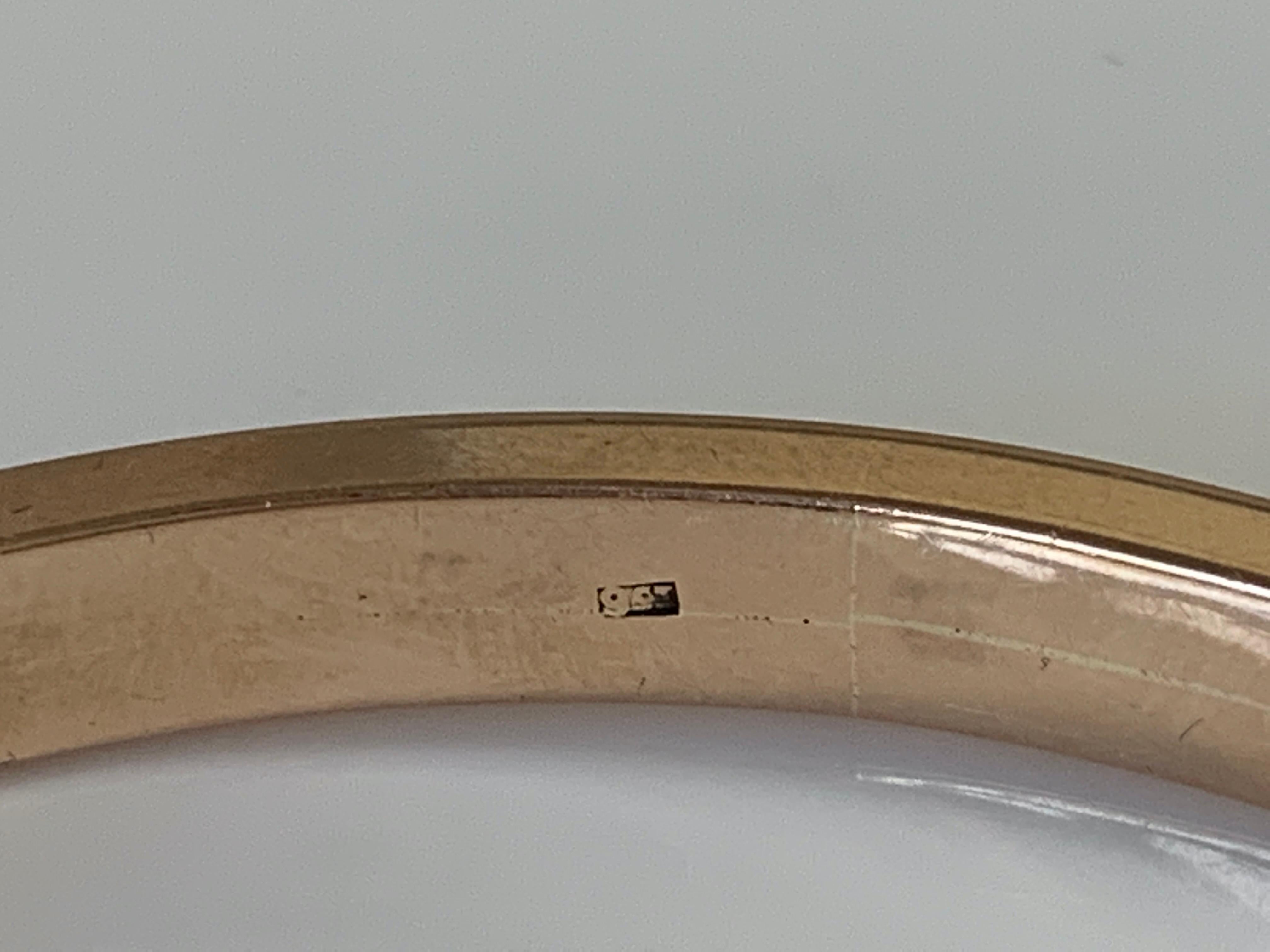 Women's or Men's 9ct Rose Gold Victorian Bangle For Sale