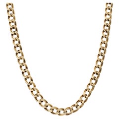 9ct Yellow Gold 18 Inch Double Curb Style Chain Necklace 18.20 grams