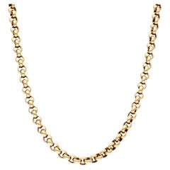 9ct Yellow Gold 20 Inch Hollow Belcher Chain 20.30 grams