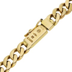 9ct Yellow Gold 20 Inch Metric Curb Chain 42.20 gram