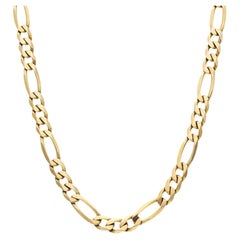 Vintage 9ct Yellow Gold 26 Inch Figaro Chain 41.60 grams