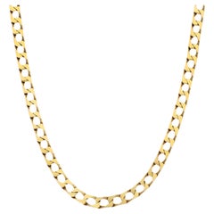 9ct Yellow Gold 29.5 Inch Metric Curb Chain 37.90 grams