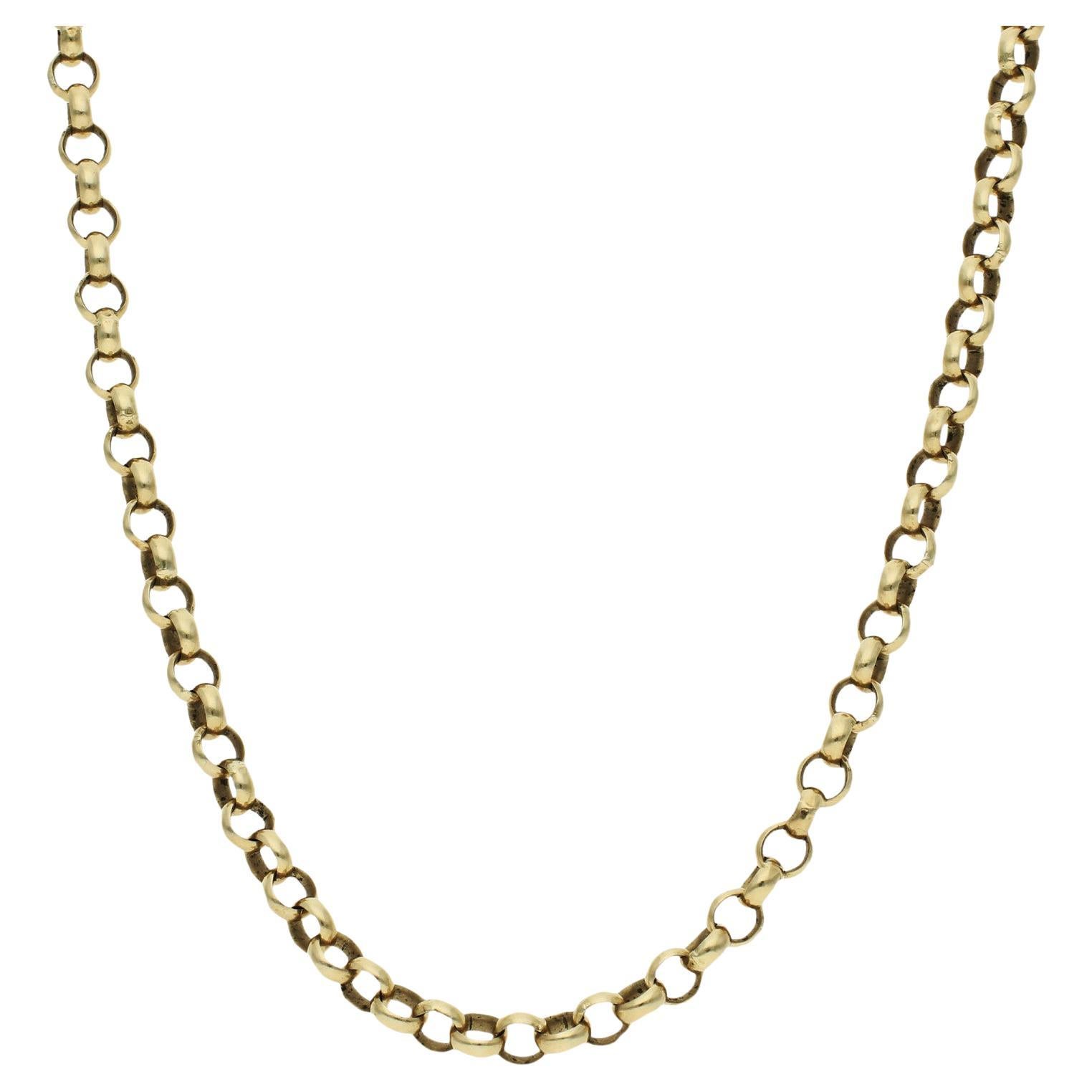 Gold belcher chains for sale discount