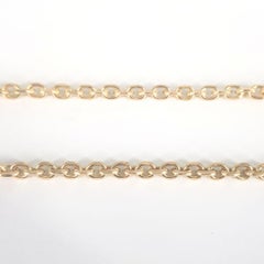 9 Carat Yellow Gold Anchor Link Chain with Lobster Clasp
