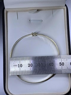 9ct Yellow gold baby bangle bracelet