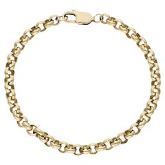 9ct Yellow Gold Belcher Link Bracelet 21.10 grams