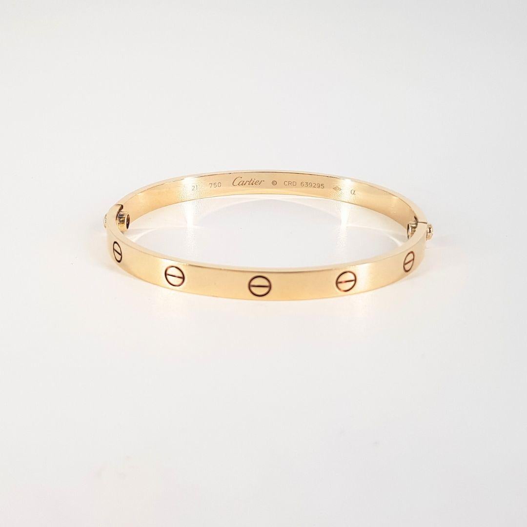 9 Karat Gelbgold Armband im Cartier-Stil 2