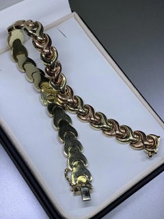 9ct Yellow Gold Chunky Curb Cuban Link Bracelet