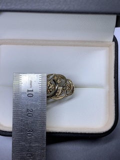 9ct Yellow Gold Chunky Dome Engagement Ring
