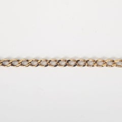 9ct Yellow Gold Curb Link Bracelet