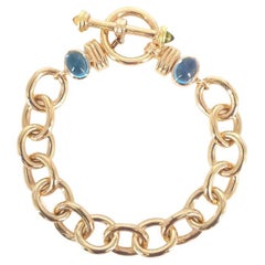 9CT Yellow Gold Curb Link Bracelet