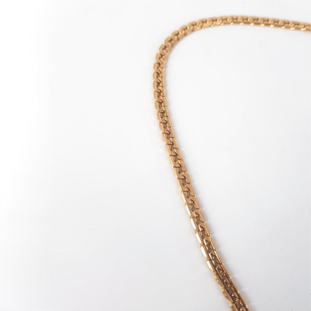white gold curb link chain