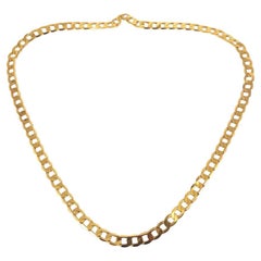 9ct Yellow Gold Curb Link Chain 