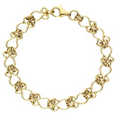 9ct Yellow Gold Fancy Link Bracelet 11.70 grams