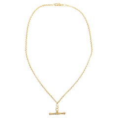 9ct Yellow Gold Fob Chain