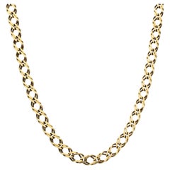 9ct Yellow Gold French Curb 18 Inch Chain 16.40 grams