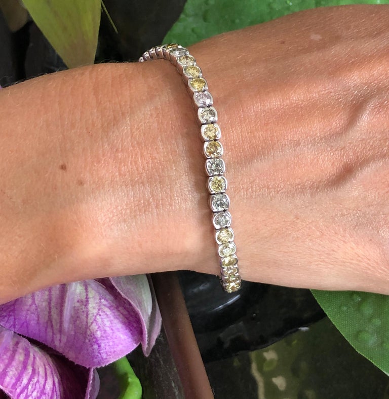 9 carat diamond bracelet hot sale
