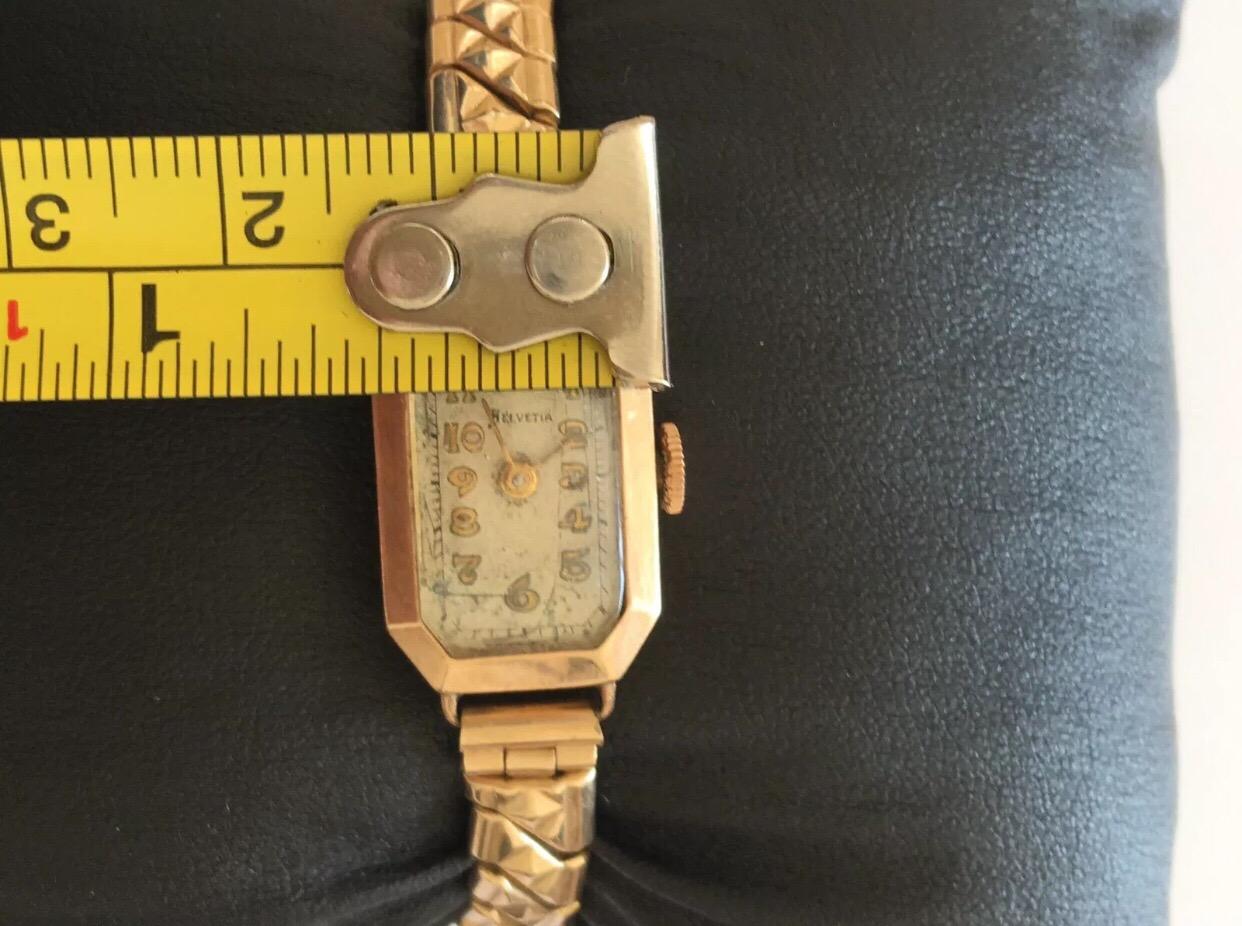 helvetia gold watch