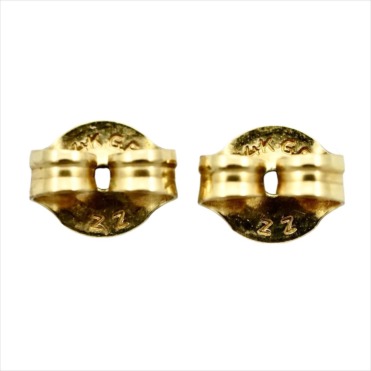 Boucles d'oreilles pendantes en or 9K avec perles de culture crème et strass Bon état - En vente à London, GB