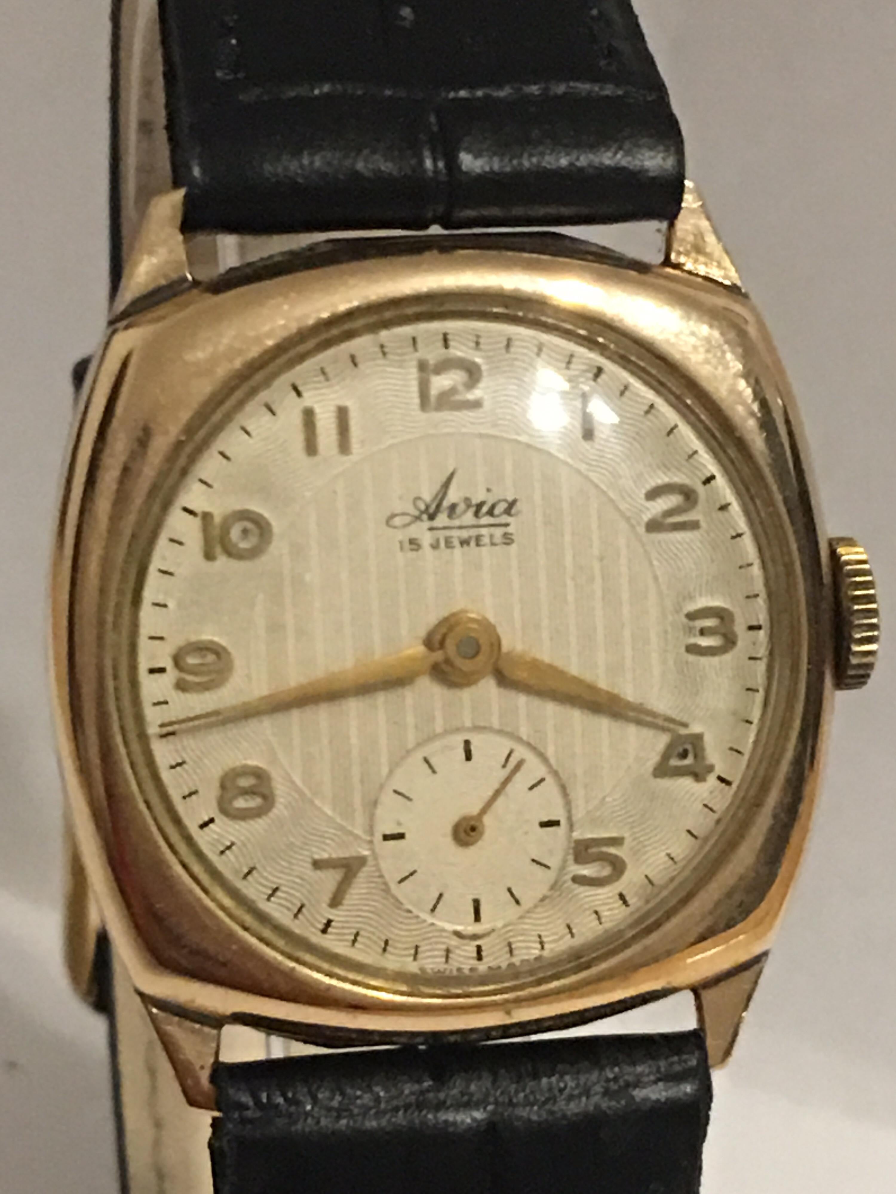 vintage avia watches