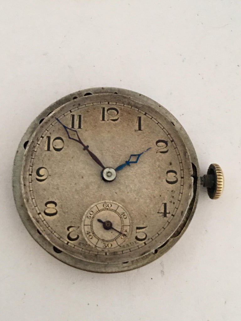 9 Karat Gold Vintage 1950s Manual winding Bernex Swiss Watch For Sale ...