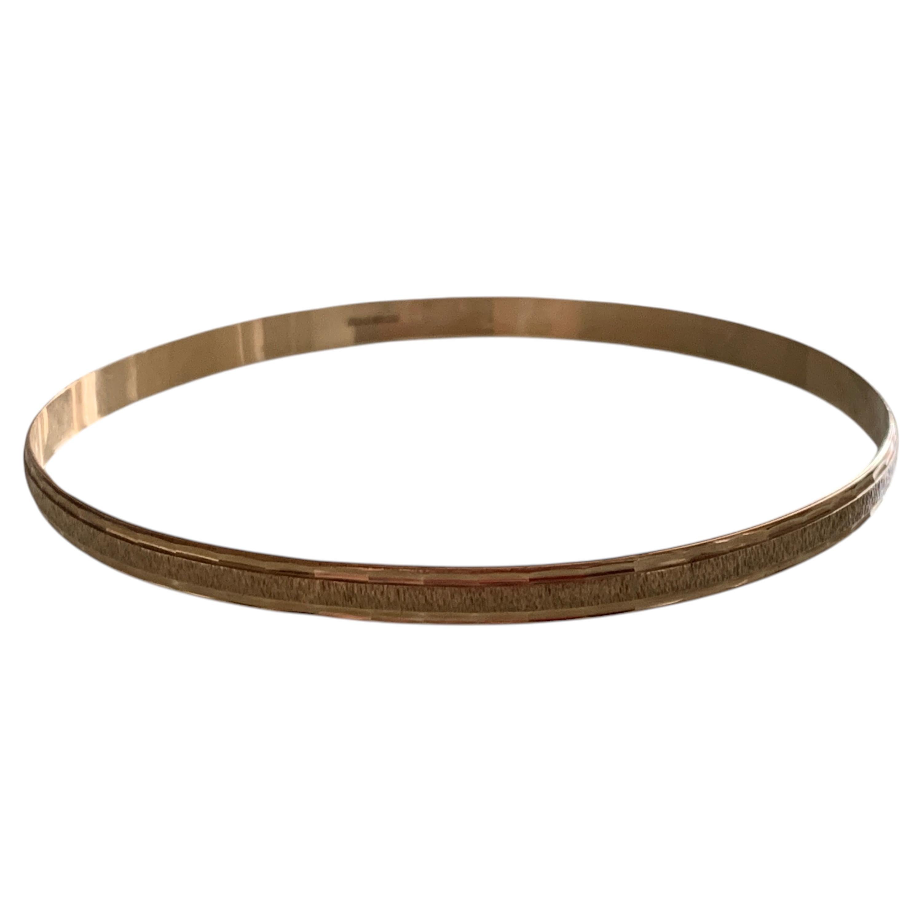 Bracelet vintage en or 9k British Hallmark en vente