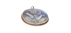 9K Rose Gold Butterfly Wing Pendant #24128