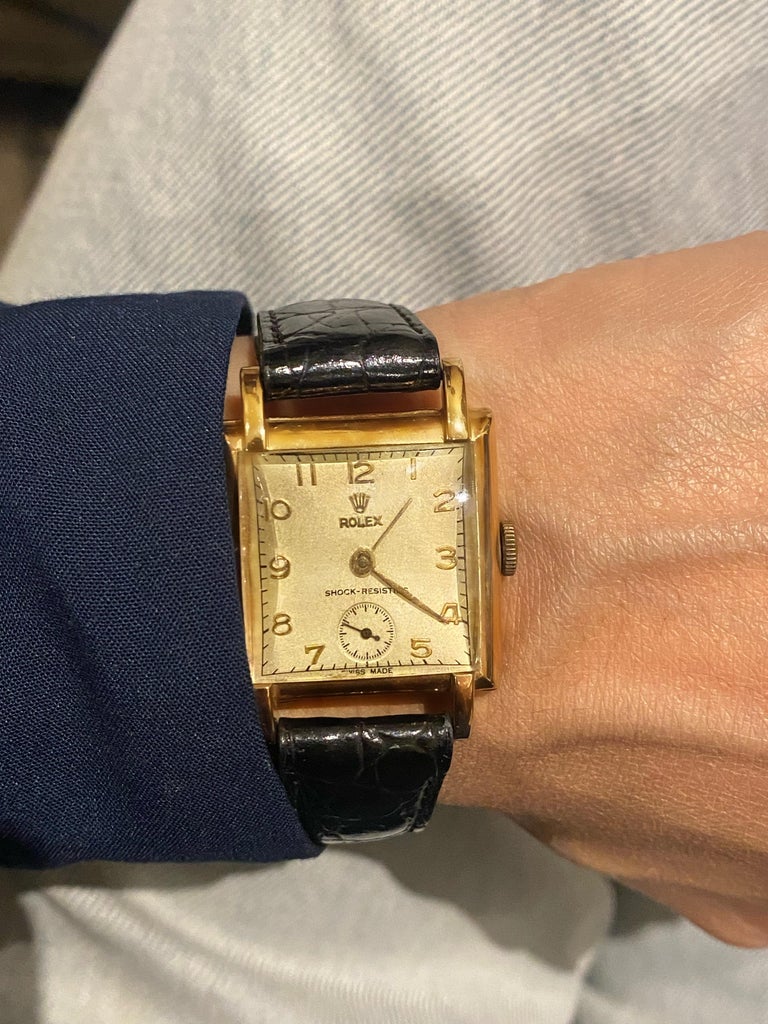 Rolex quadrato vintage hotsell