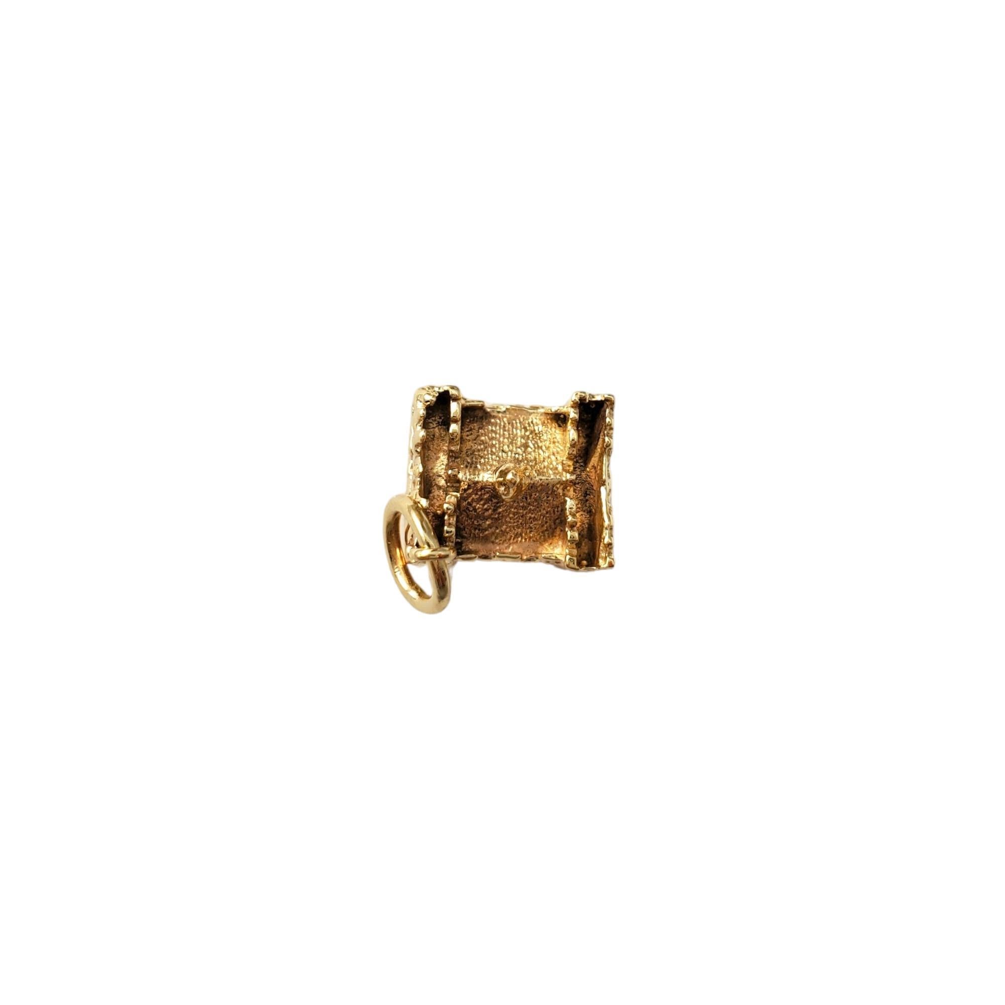 9K Gelbgold Bunratty Schlossanhänger #16589 2
