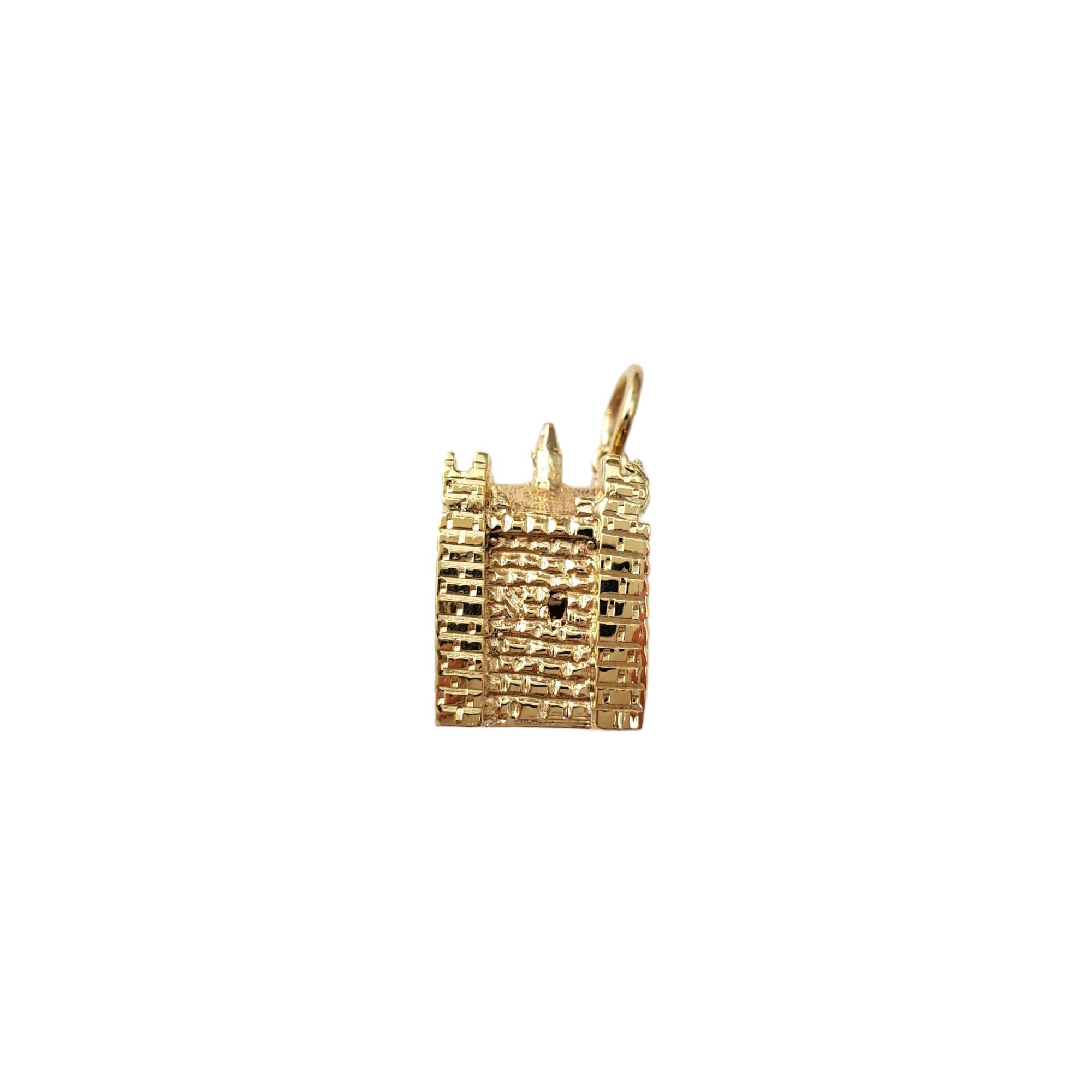 9K Gelbgold Bunratty Schlossanhänger #16589 3