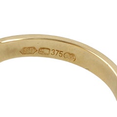 9k Yellow Gold Irish Claddagh Ring