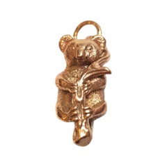 9K Yellow Gold Koala Bear Charm #17997