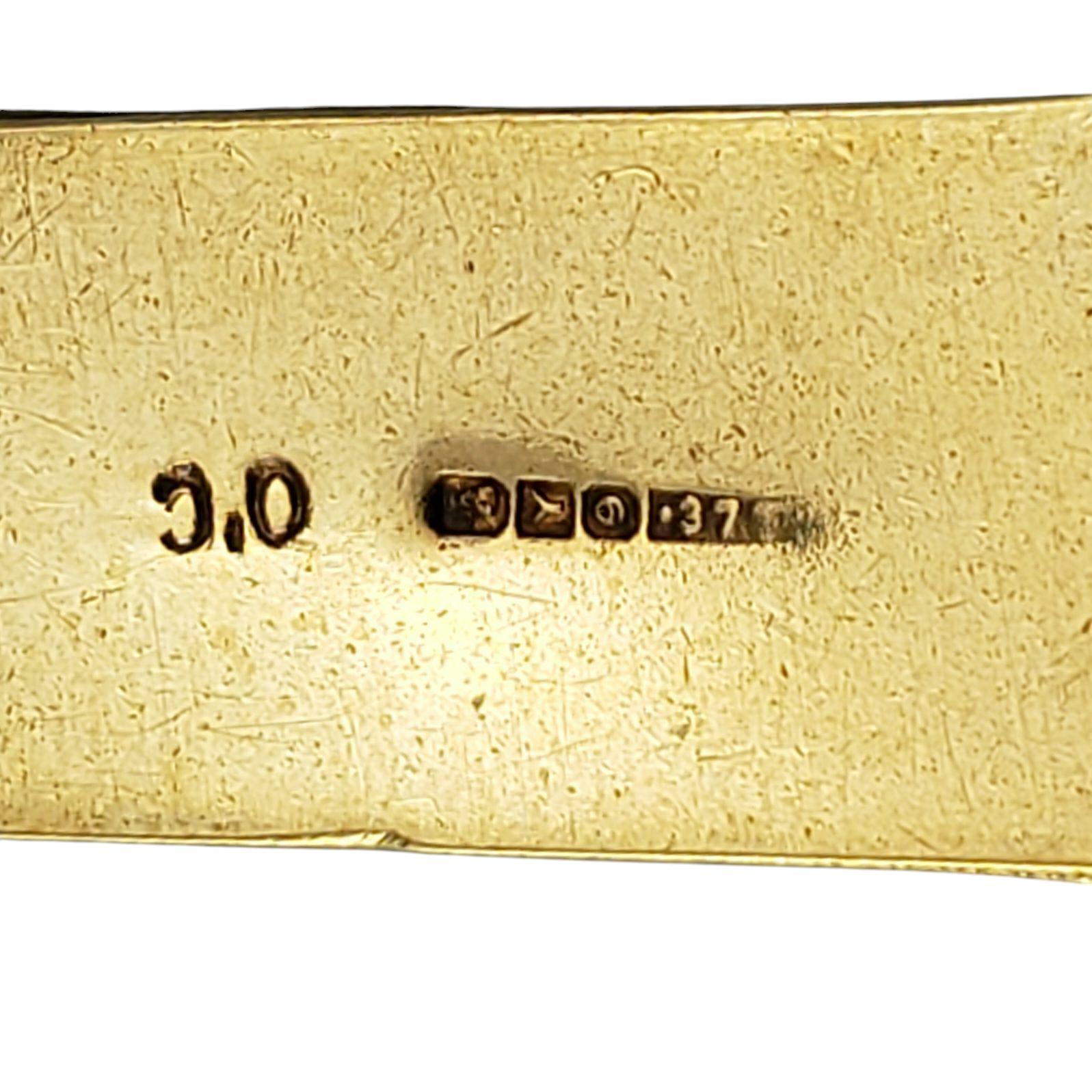 Breloque Mad Money « In Emergency Break Glass » en or jaune 9 carats #20923 en vente 2
