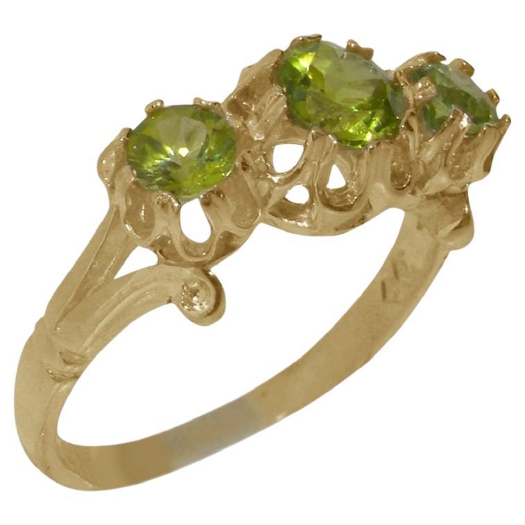 Bague sculptée Fleur de Lys en or jaune 9 carats, personnalisable