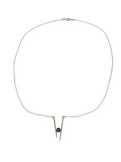 9K Gelbgold Opal-Anhänger Halskette #24874