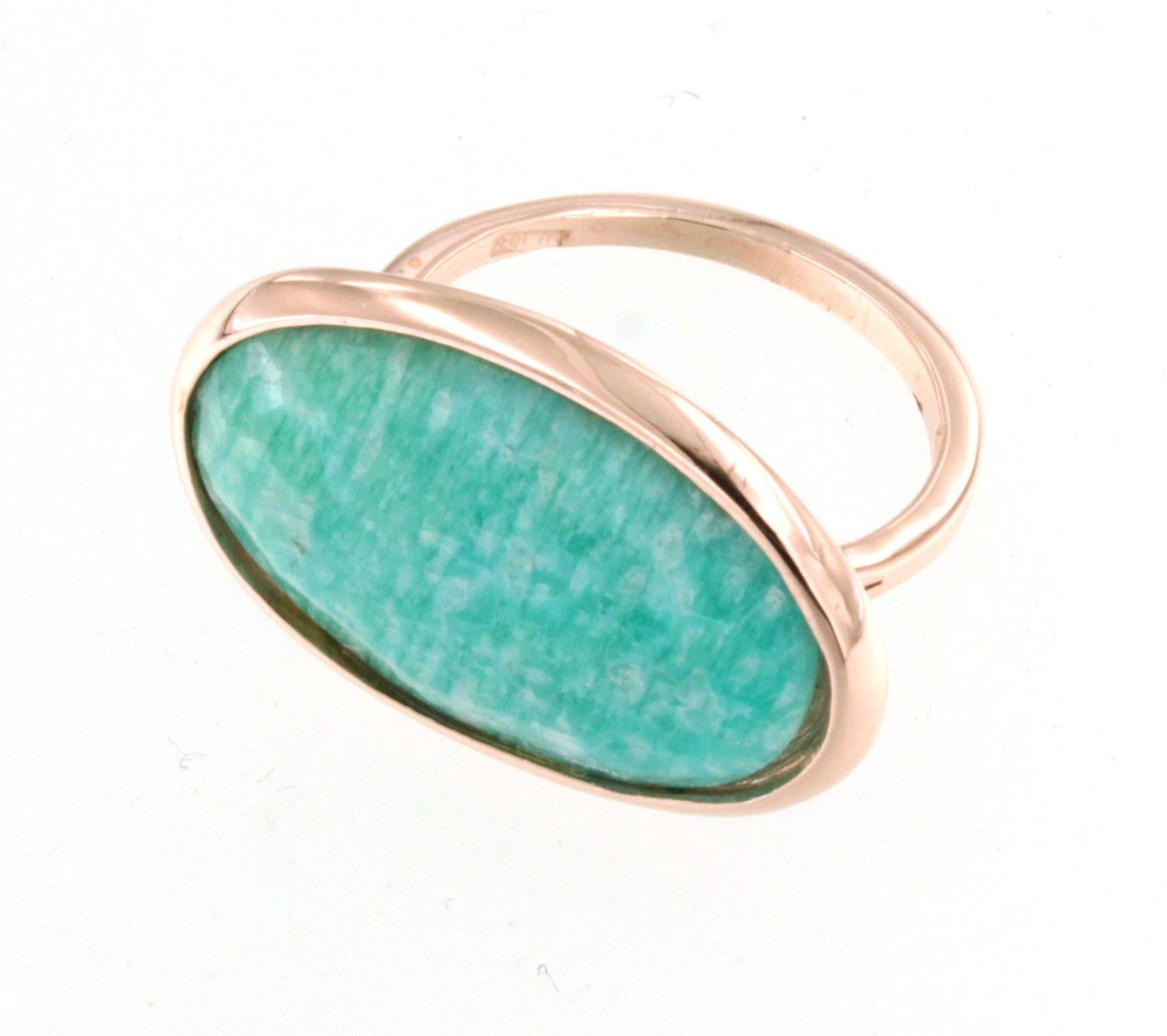 Fashion modern cocktail ring in 9kt rose gold with agata stone  handemade in Italy by Stanoppi Jewellery since 1948.  The stone is a real novelty, designed by the stylist Gisella for her new jewels of the spring-summer 2025 collection. I design each
