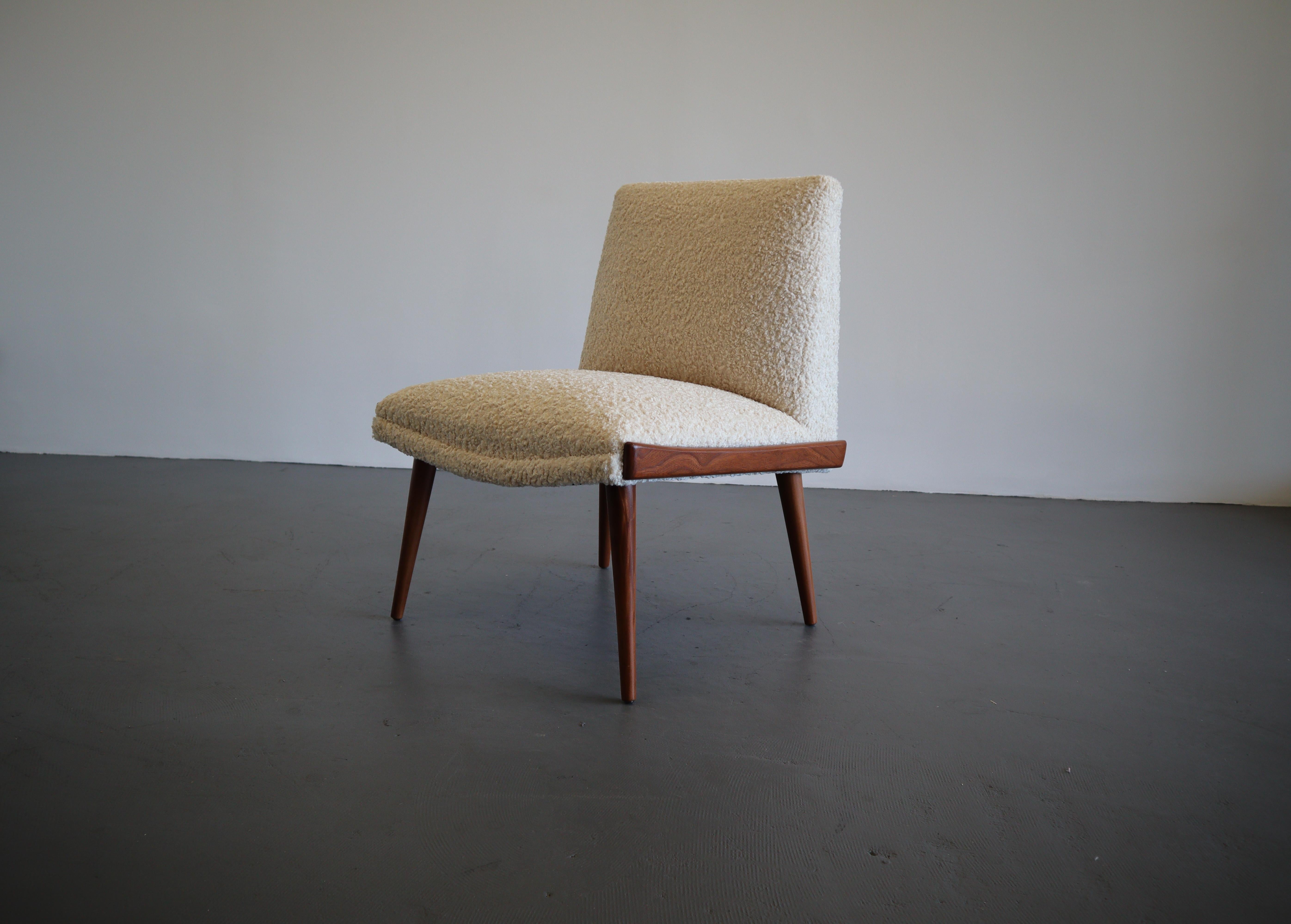 Mid Century Kroehler Side Chair In Excellent Condition In Long Beach, CA