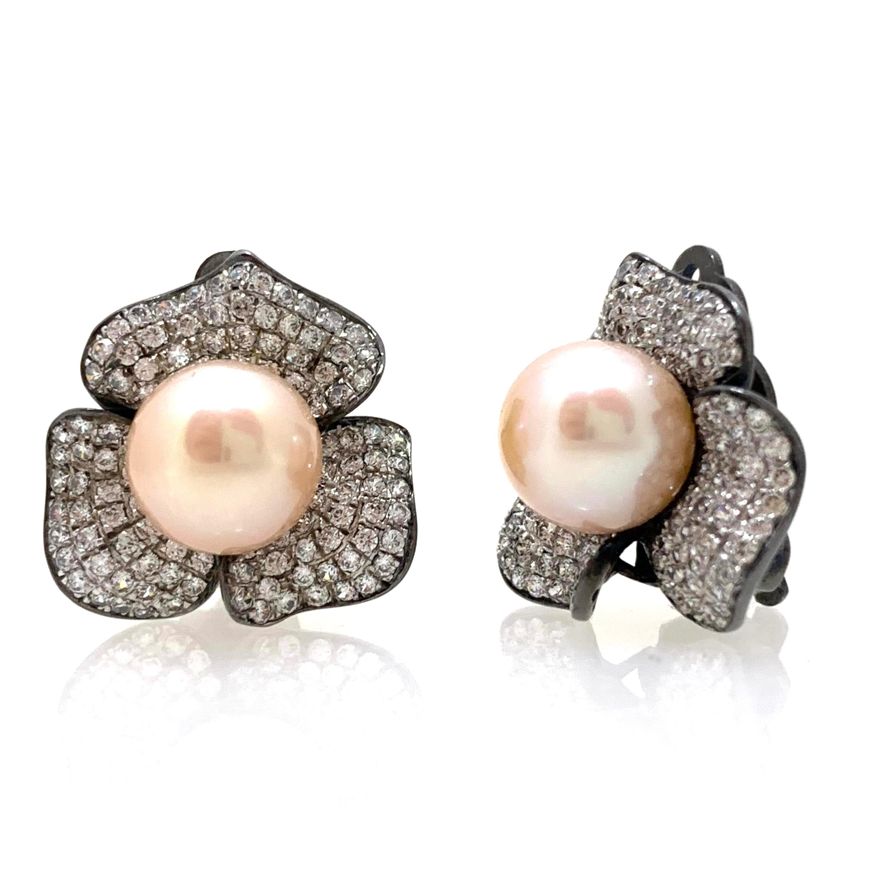 akoya pearl earrings 9mm