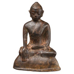 9e/10e siècle, profondément serein, bouddha pré-païen - rare, modelé avec sensibilité, 9883