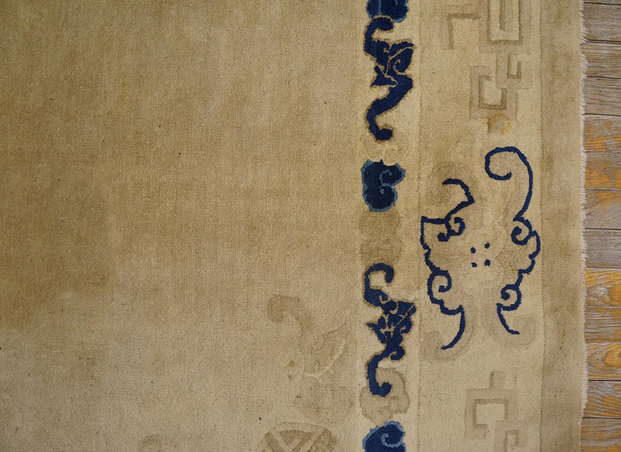 Fin du XIXe siècle Tapis de Pékin chinois du 19ème siècle ( 9'4