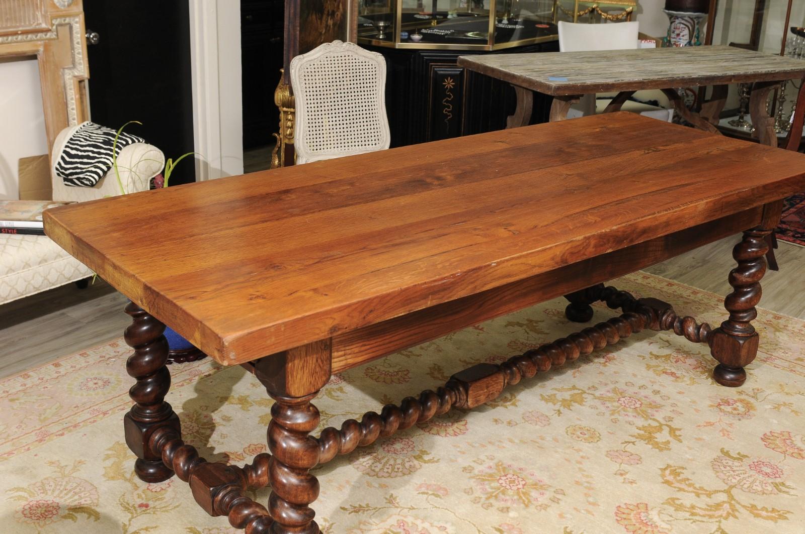!9th Century French Farm Table In Good Condition In Chamblee, GA