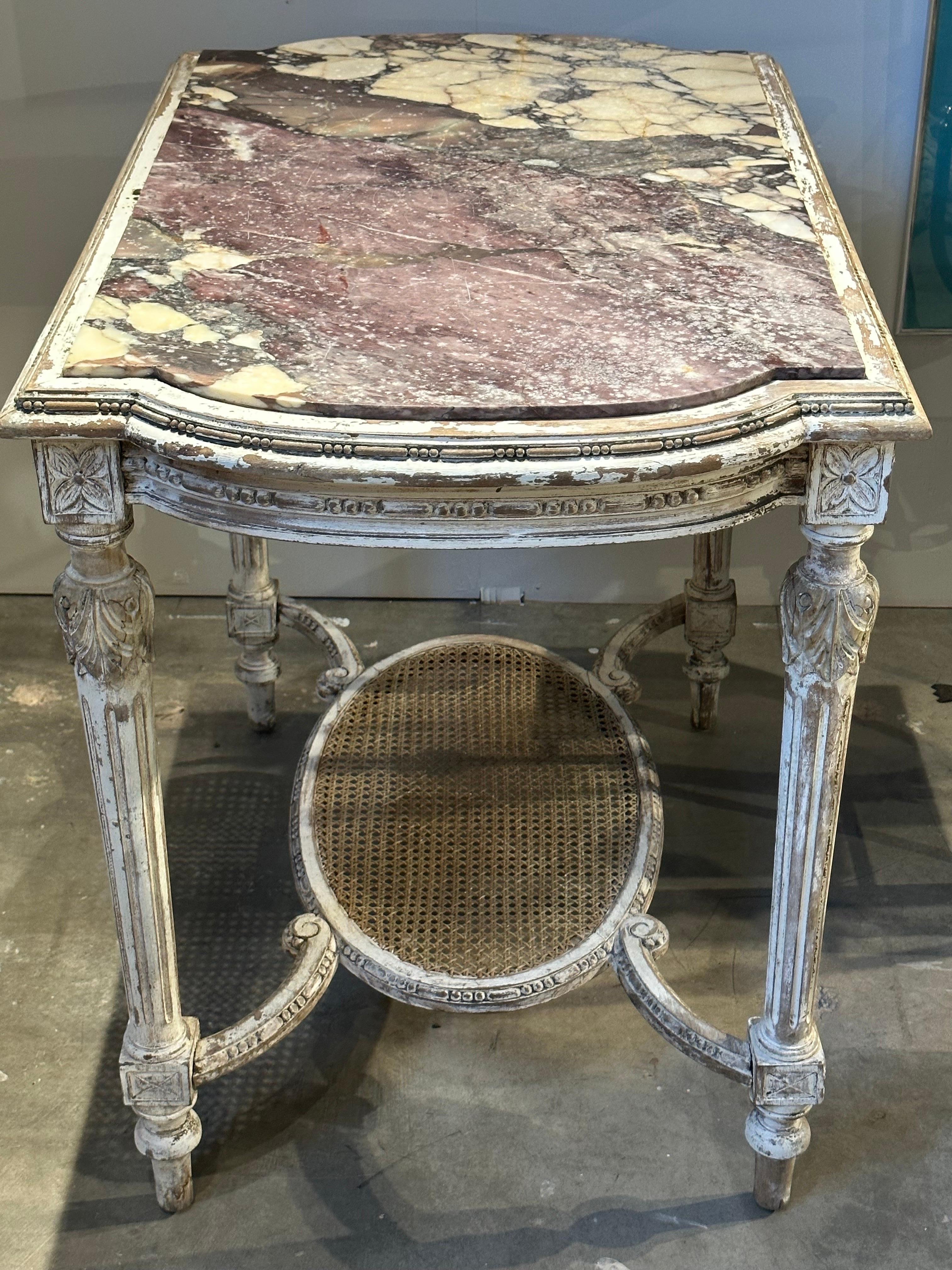 Late 19th/early 20th Century French Louis XVI Center Table or Console 1